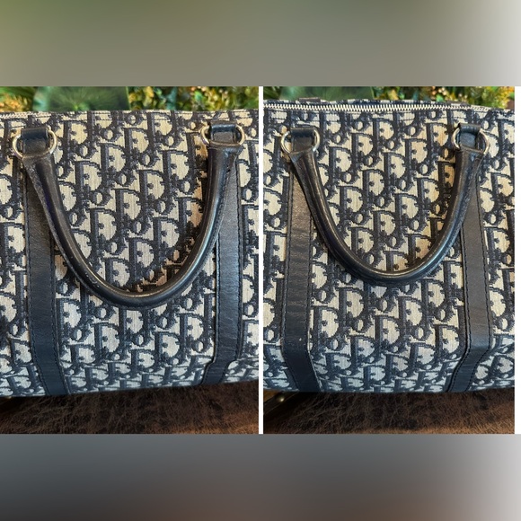 CHRISTIAN DIOR TROTTER BOSTON BAG/ TRAVEL BAG - Picture 9 of 16